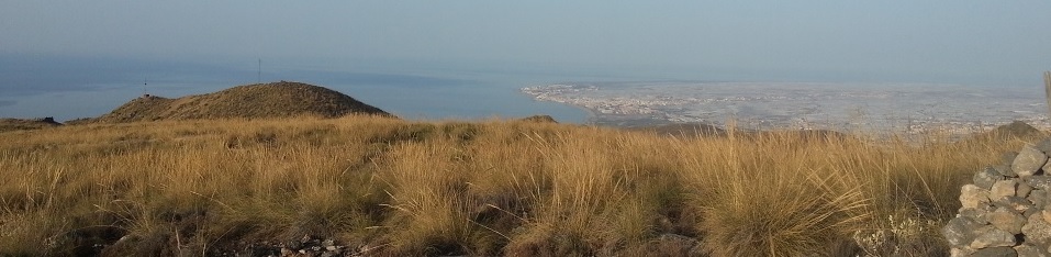 Vista del Campo de Dalías desde las Minas del Puntal del Hacho